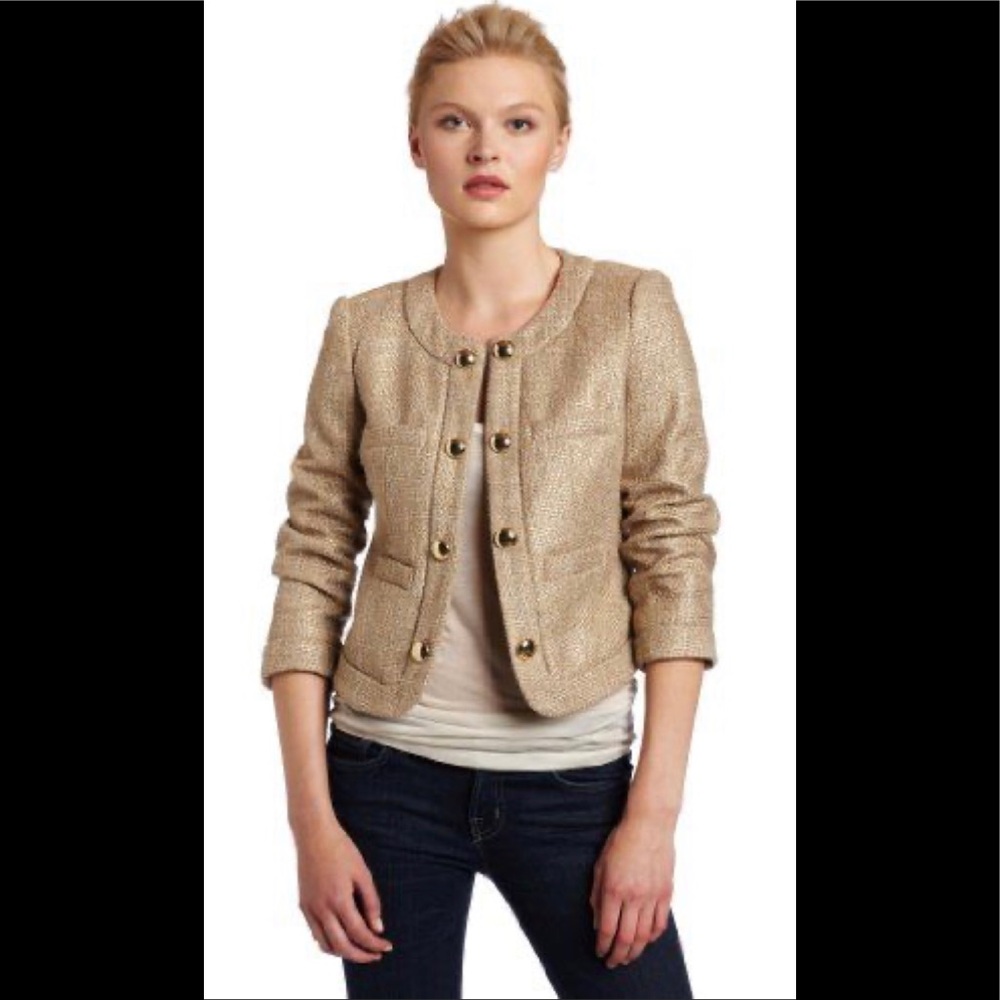 Chaus “Shade of Autumn” Tweed Jacket. In new condition.